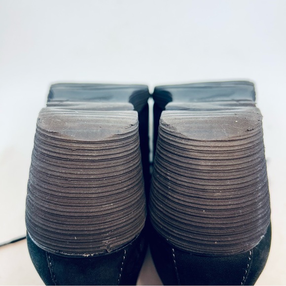 Dansko Black Suede Cadee Lace Up Chukka Ankle Booties Boots, size 36 5.5 6 - Picture 11 of 11